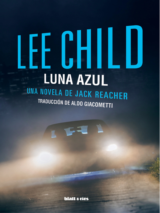 Title details for Luna azul by Lee Child - Wait list
